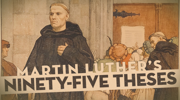 Martin Luther's 95 theses